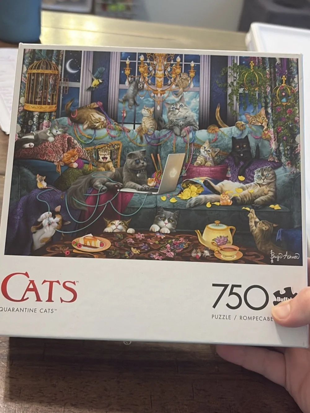 Colorful Cats Jigsaw Puzzle - Multi-Color